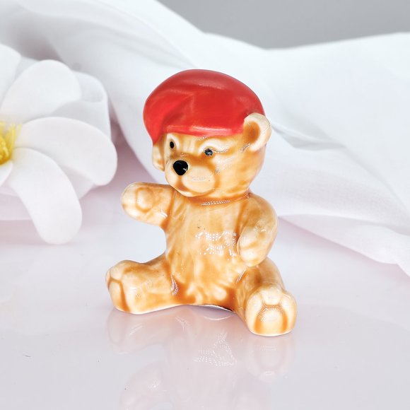 Goebel Miniature Bear Figurine, Porcelain, Vintage Collectibles - Picture 9 of 11